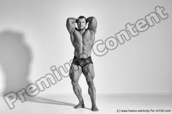 Bodybuilding reference poses of Ramon